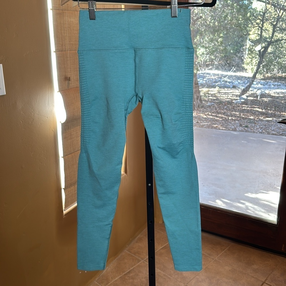 Alphalete Halo Leggings Vivid Teal Blue Womens Size Large - Picture 8 of 14